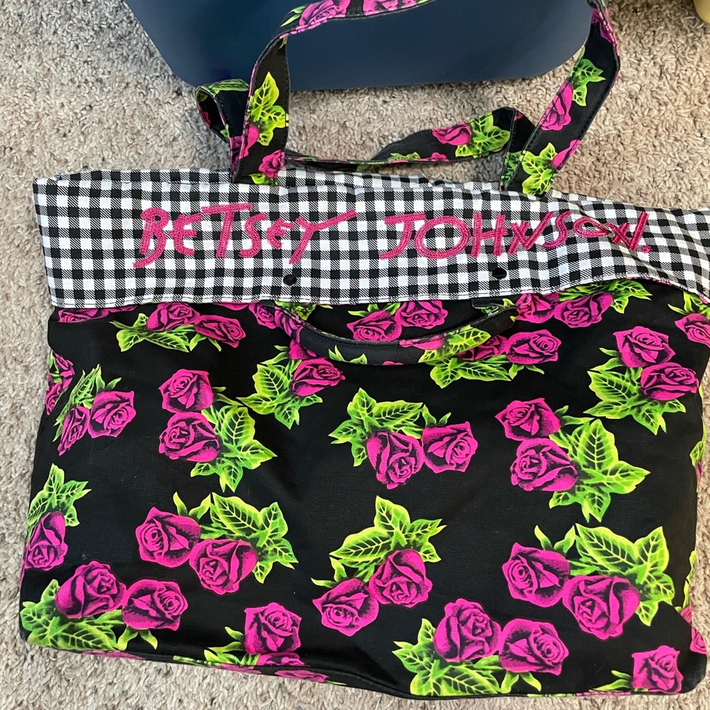 Betsy Johnson tote bag